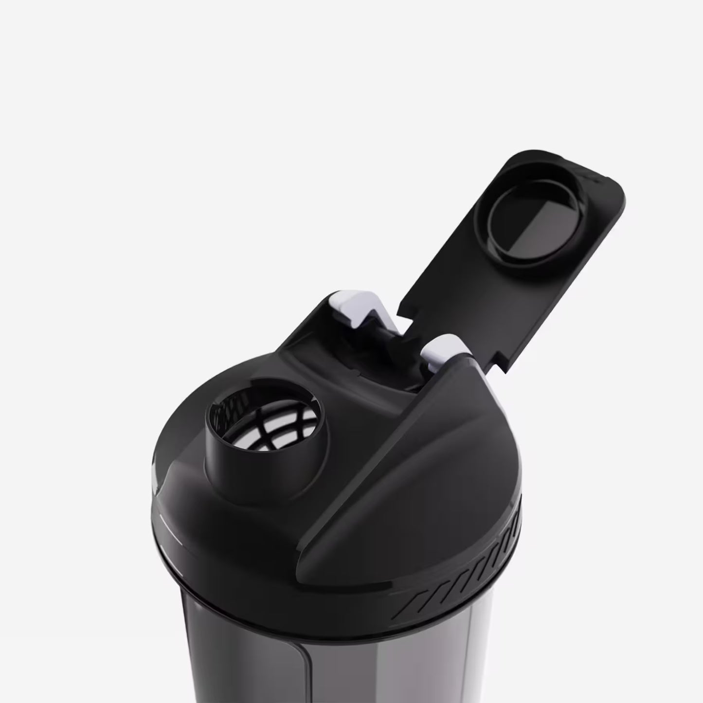 Shaker clasic cu sită 500ml negru