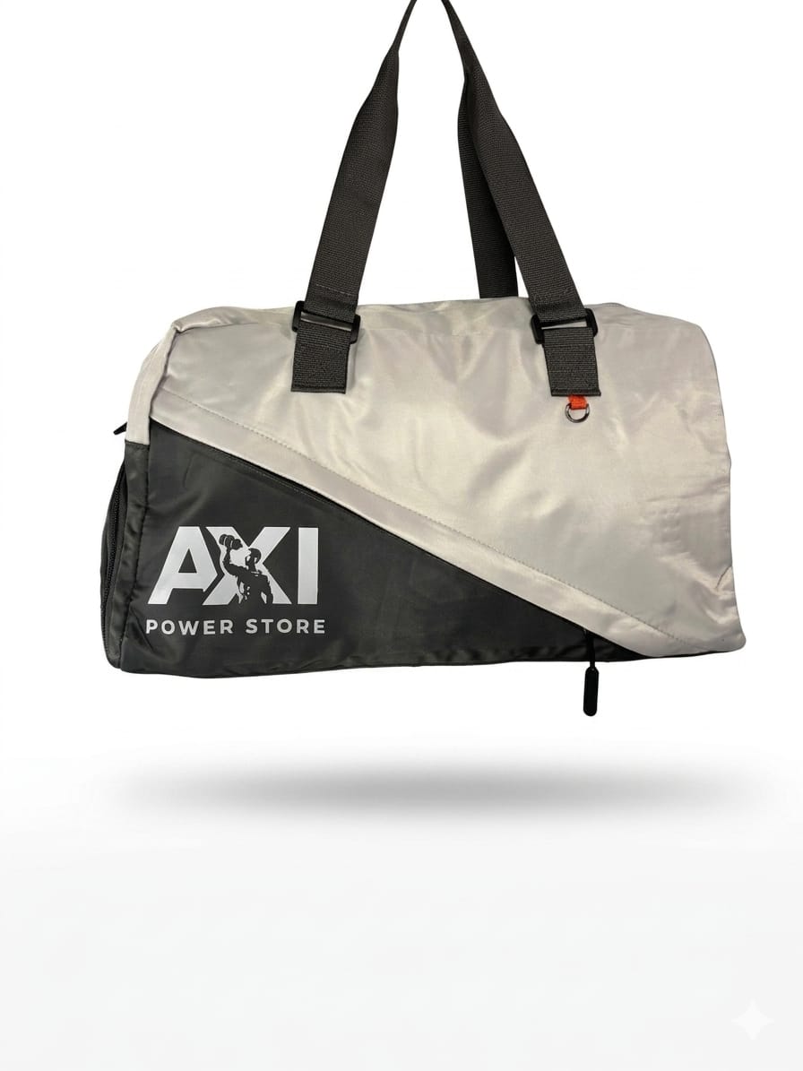 Geantă Sport Multifuncțională AXI – Material Impermeabil, Compartiment Pantofi și Accesorii, Negru
