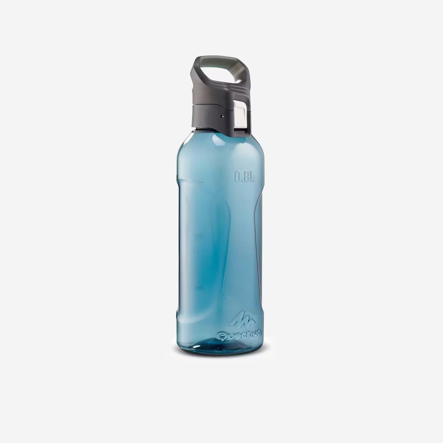 Bidon Ecozen® cu capac și deschidere rapidă drumeție 500 0,8 L Albastru