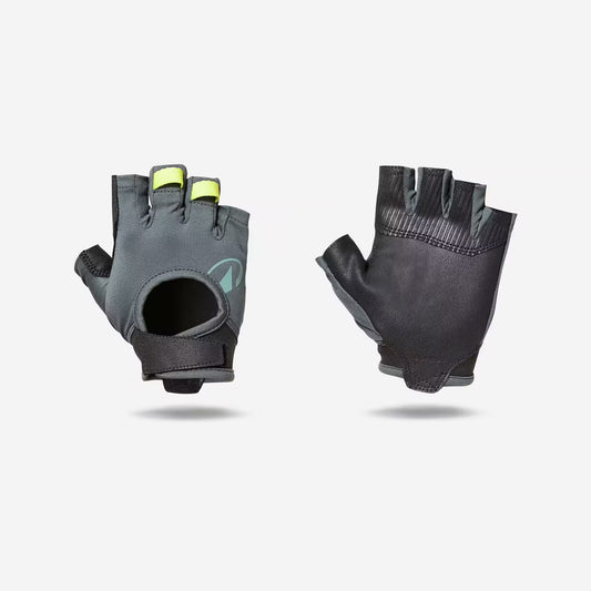 Mănuși de fitness respirante și rezistente Air Verde închis-Negru