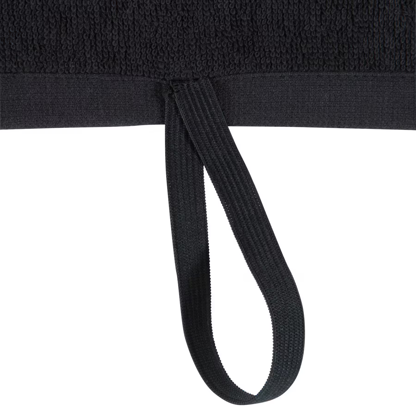Prosop din bumbac fitness 90x50 cm Negru