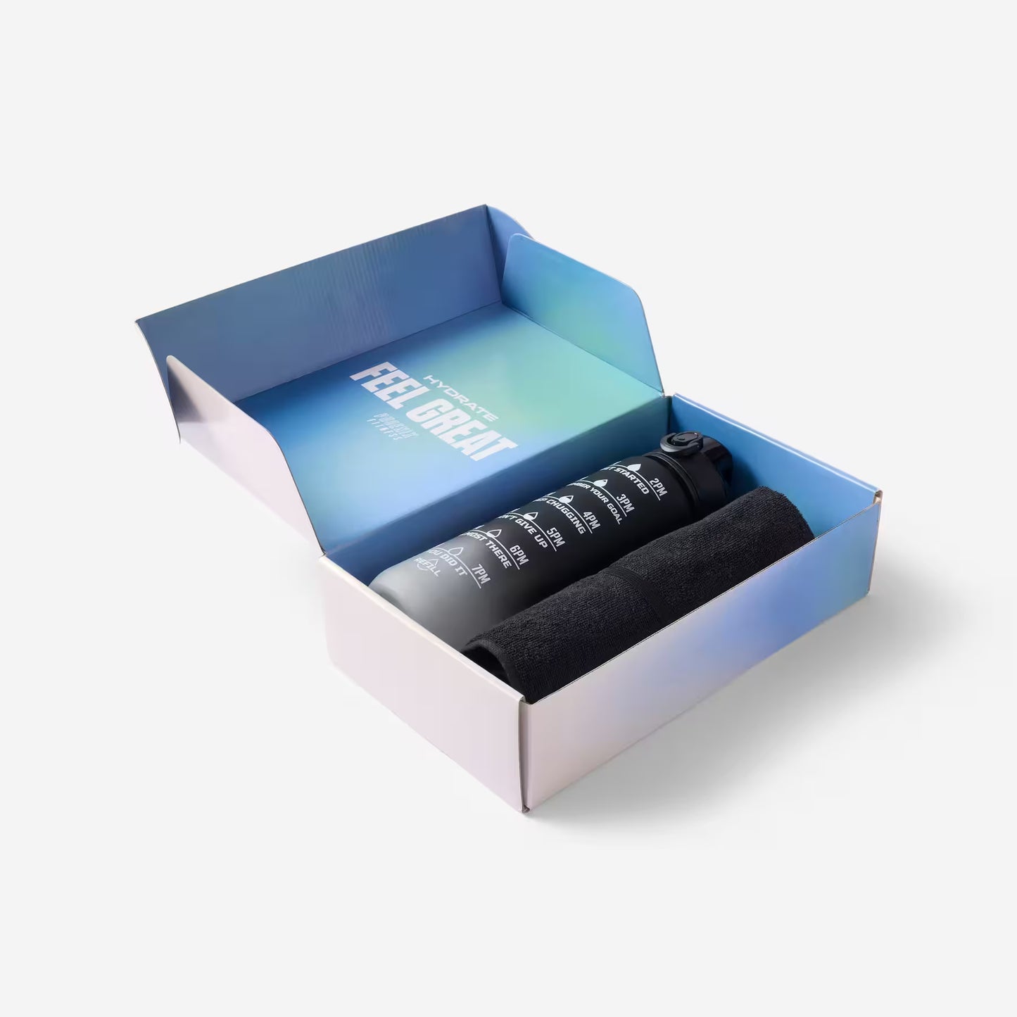 Set Fitness bidon 1L și prosop Phoenix
