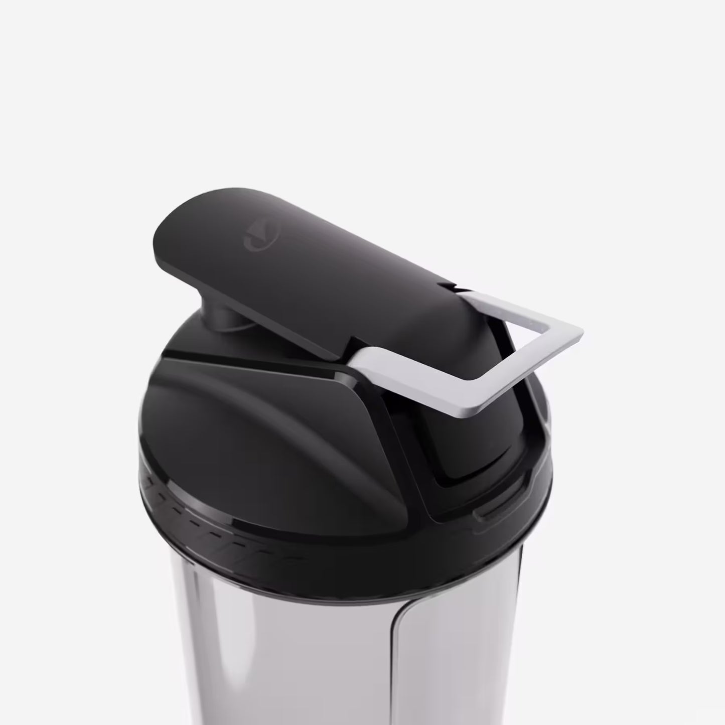 Shaker clasic cu sită 500ml negru
